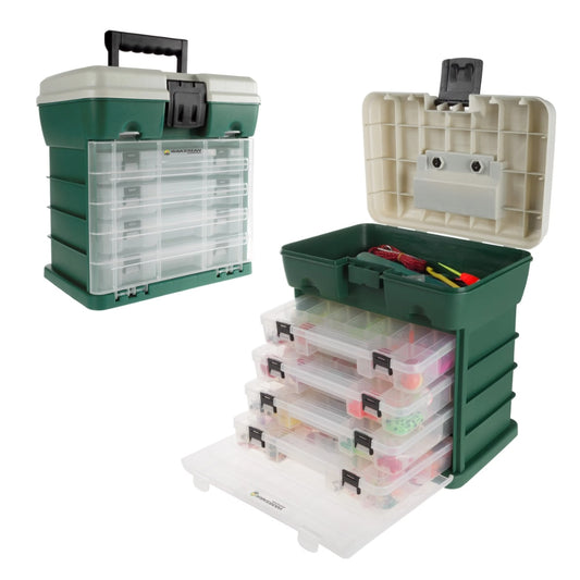 Wineman Plastic 4-Drawer Tackle Box - todayshealthandwellnessshop