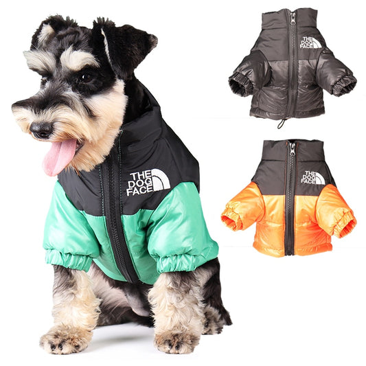 Large Winter Pet  Windproof Jacket