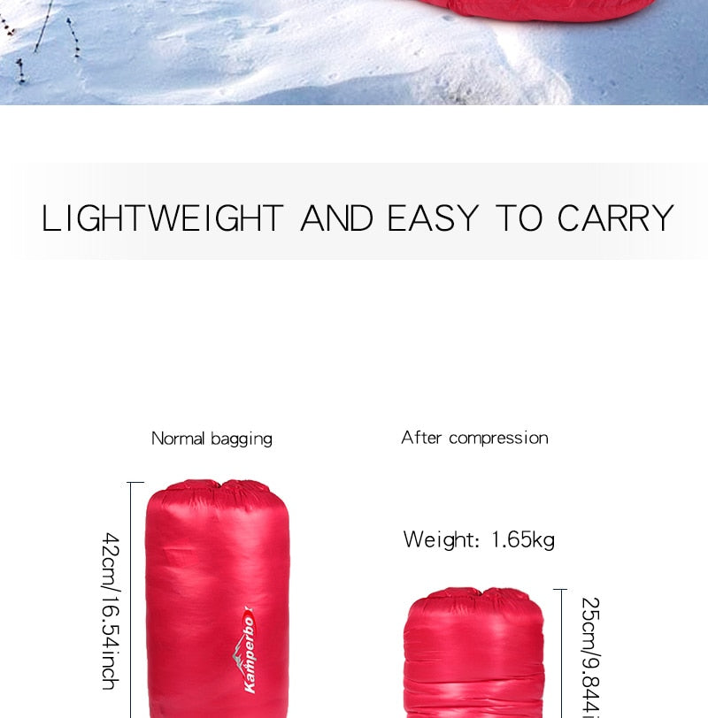 Winter Ultralight Sleeping Bag - todayshealthandwellnessshop