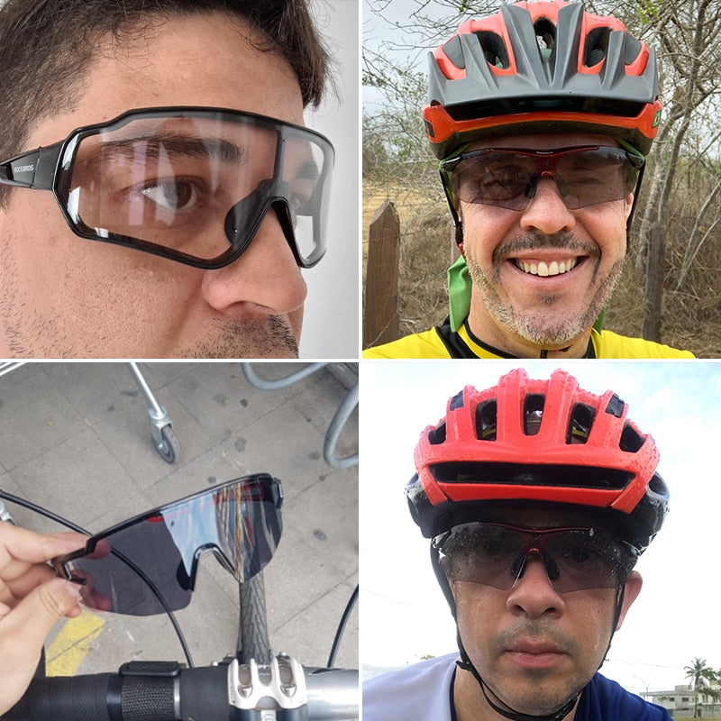 ROCKBROS Photochromic Cycling Glasses - todayshealthandwellnessshop