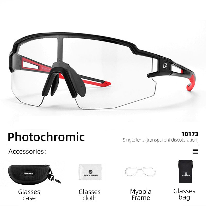 ROCKBROS Photochromic Cycling Glasses - todayshealthandwellnessshop