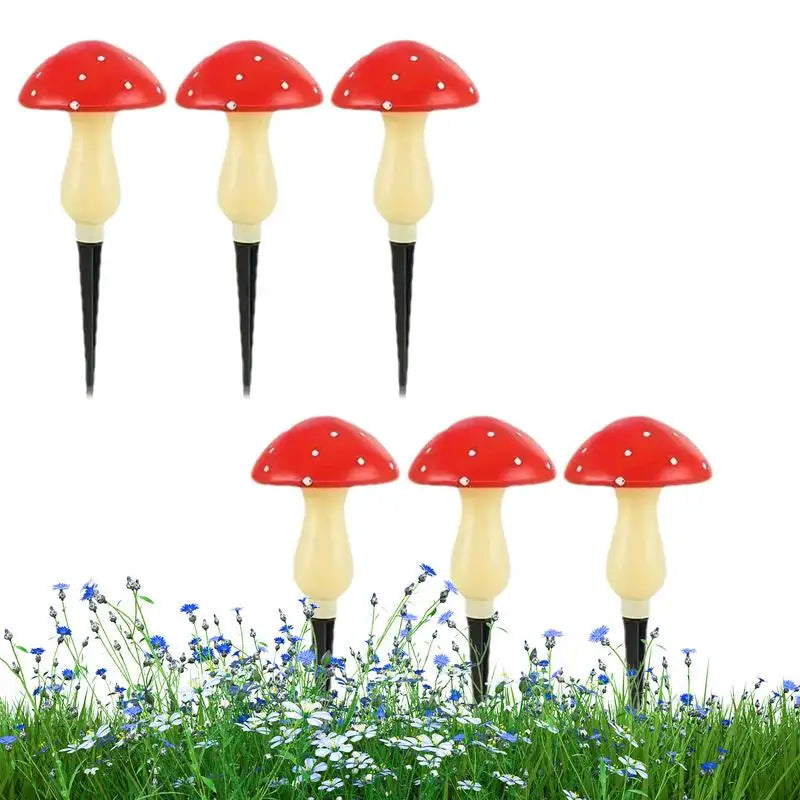 LED Solar Mushroom Light Outdoor Garden Decoration