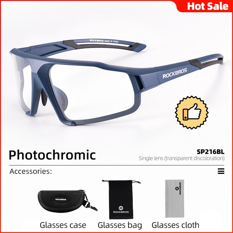 ROCKBROS Photochromic Cycling Glasses - todayshealthandwellnessshop