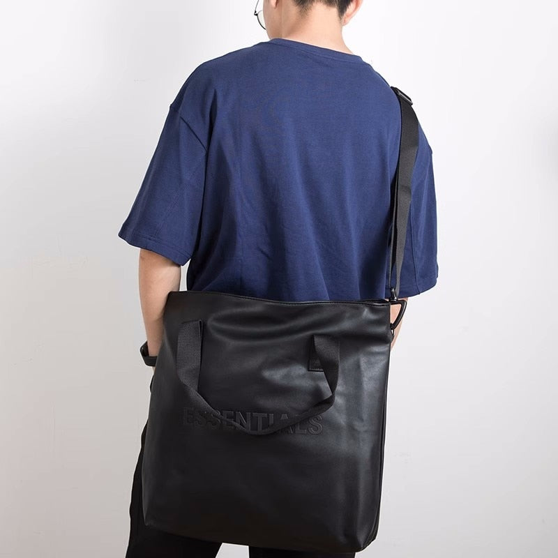 Men's Black High Capacity Tote - todayshealthandwellnessshop