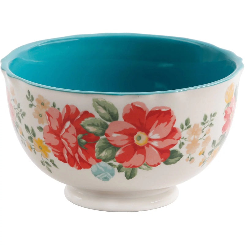 The Pioneer Woman Vintage Floral 12-Piece Dinnerware Set, - todayshealthandwellnessshop