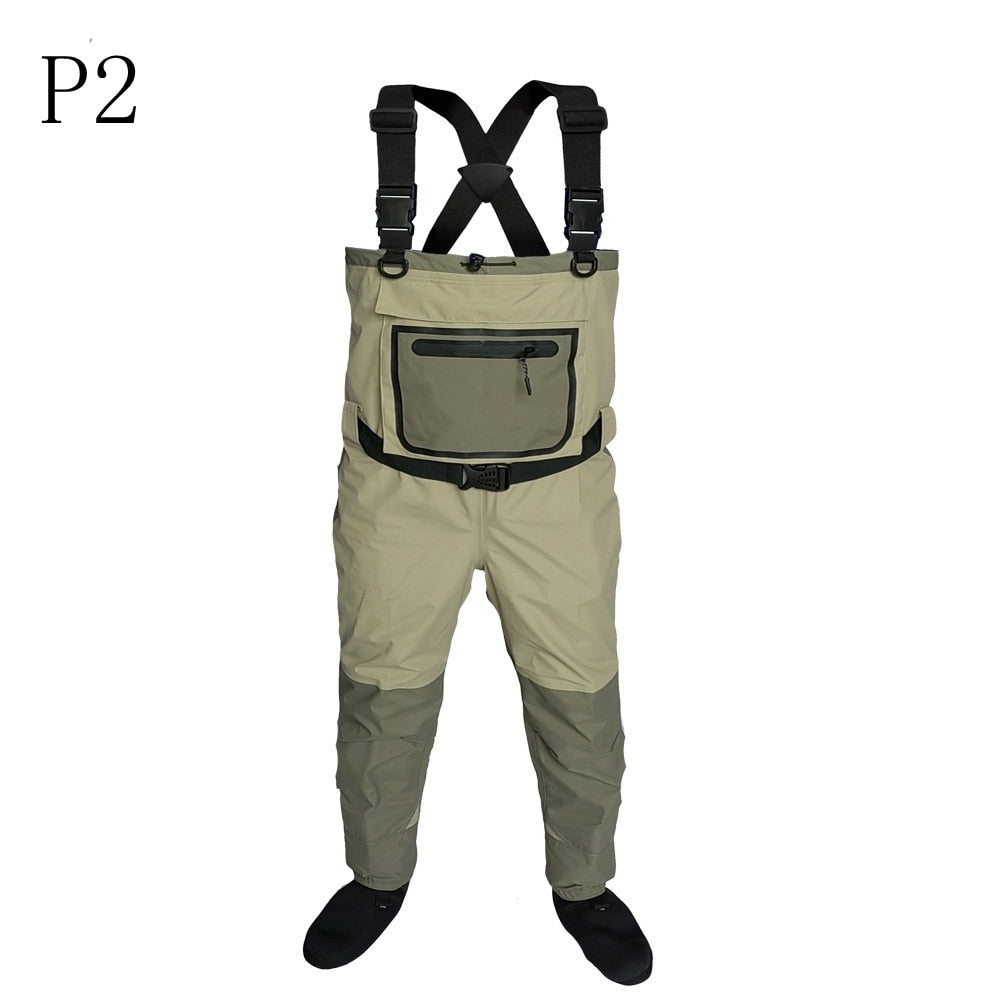 Quick-dry Waterproof and Breathable Fly Fishing Waders - todayshealthandwellnessshop