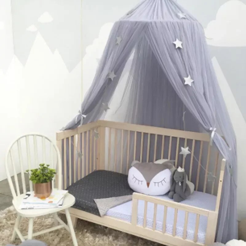 Play Tent Canopy Kids Tent Mosquito Net PlayHouse Crib Netting Children Home Room Decoration