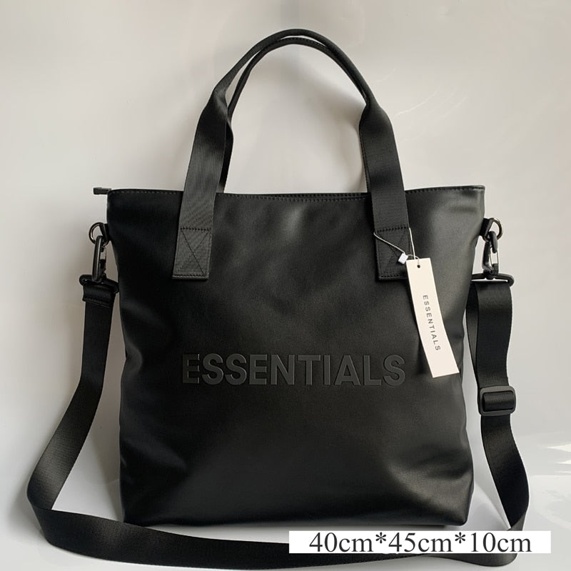 Men's Black High Capacity Tote - todayshealthandwellnessshop