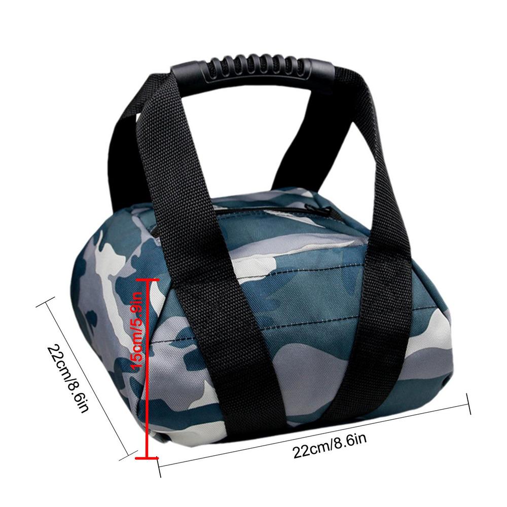 Adjustable Fitness Sandbag Portable Sand Kettlebell Soft Sand Bag Weightlifting Dumbbell