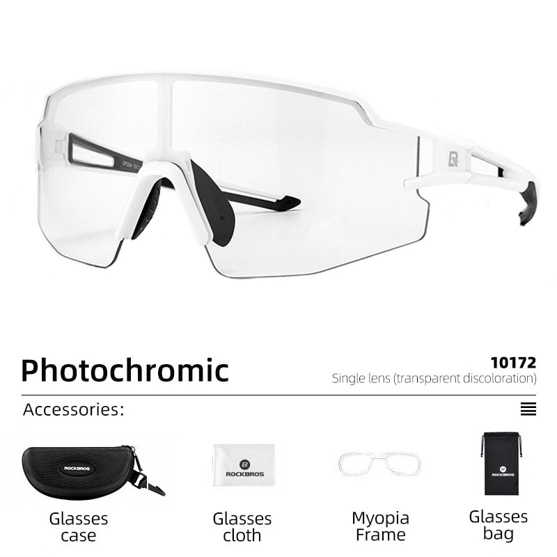 ROCKBROS Photochromic Cycling Glasses - todayshealthandwellnessshop