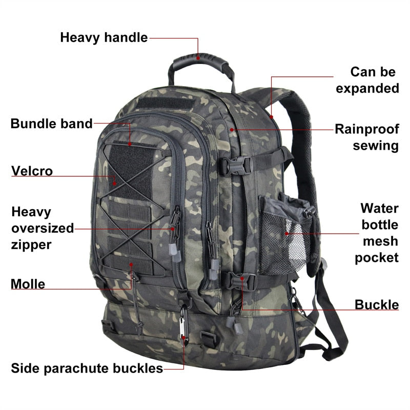 Tactical Backpack - todayshealthandwellnessshop