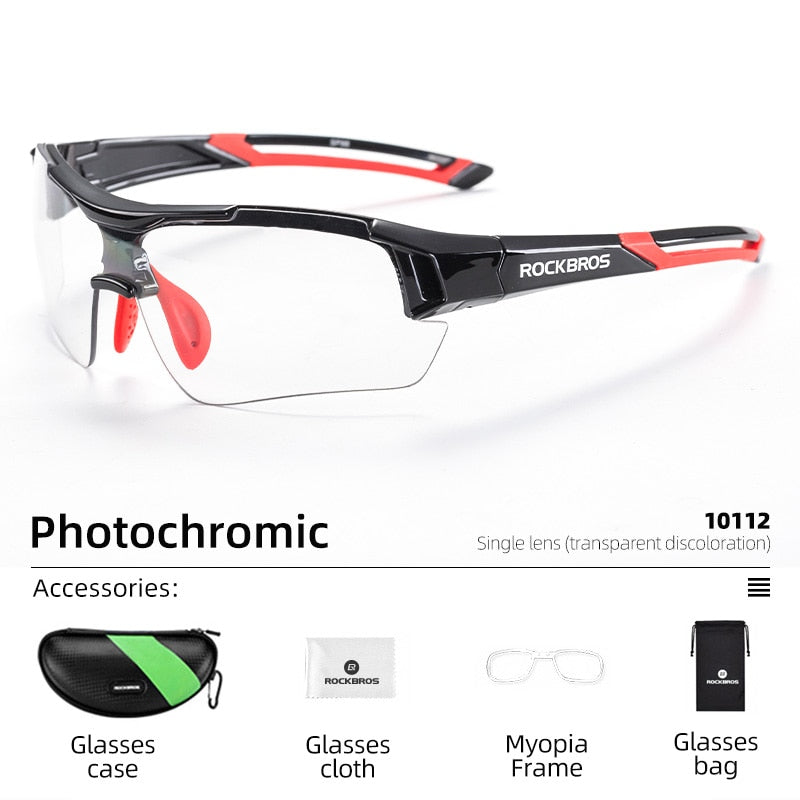 ROCKBROS Photochromic Cycling Glasses - todayshealthandwellnessshop