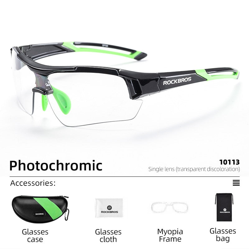 ROCKBROS Photochromic Cycling Glasses - todayshealthandwellnessshop