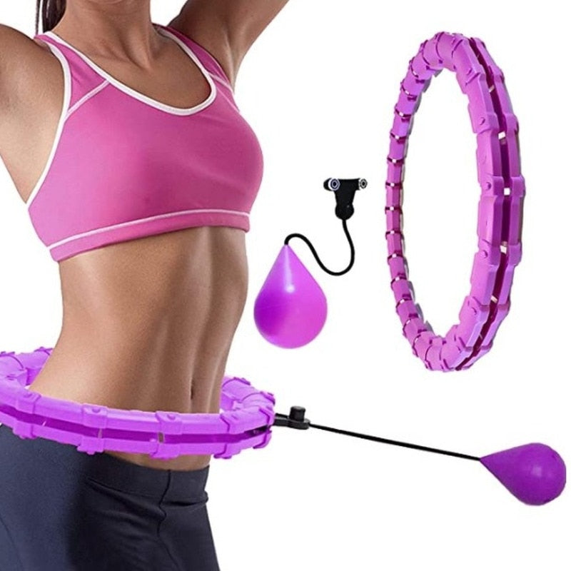Adjustable Sport Hoops Thin Waist Exercise Detachable Massage Hoops Fitness Equipment Gym Home Training Weight loss
